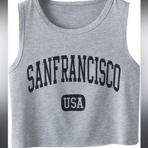 shein muscle crop tee